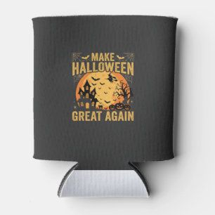 Porta-lata Casa Assombrada Halloween Ótimo Novamente Abóbora