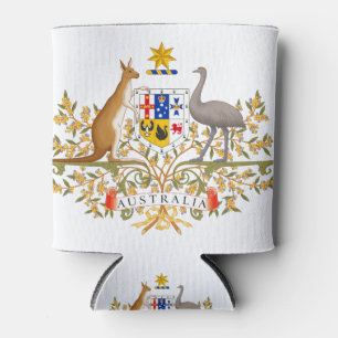 Porta-lata casaco de armas da Austrália