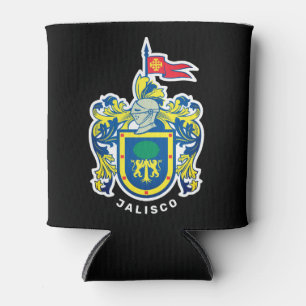 Porta-lata Casaco de Armas de Jalisco, México