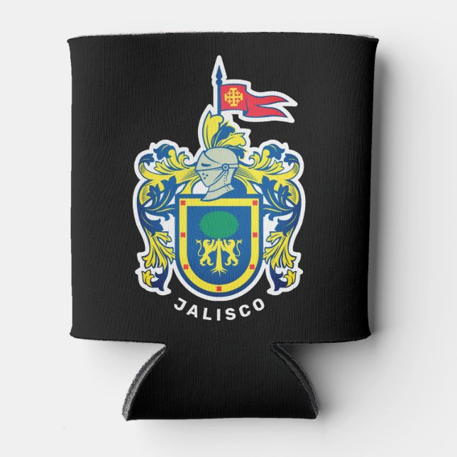 Porta-lata Casaco de Armas de Jalisco, México (Frente)