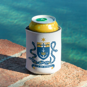 Porta-lata Casaco de Armas de Sidney, Austrália