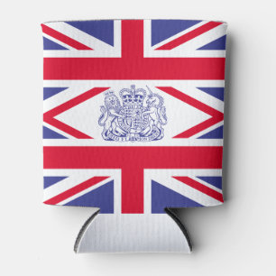 Porta-lata casaco de armas do Reino Unido