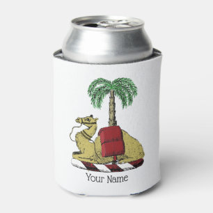 Porta-lata Casaco de Braços Heráldico da Árvore Palm Palm