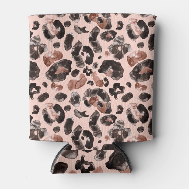 Porta-lata Casaco de leopardo, padrão sem descontinuidades da (Frente)
