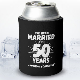 Porta-lata Casais Casados 50 Anos - 50 Anos Engraçados
