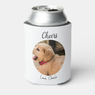 Porta-lata Casamento de Cachorro Personalizado Favorece Cacho