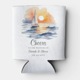 Porta-lata Casamento de paisagens solares para embarcações de