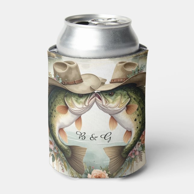 Porta-lata Casamento de Pesca no Texas (Can Front)