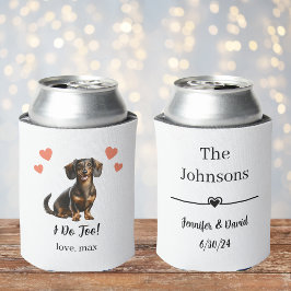 Porta-lata Casamento de Pet Personalizado pode Resfriar