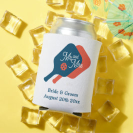 Porta-lata Casamento de picleball pode mais legal. Titular de