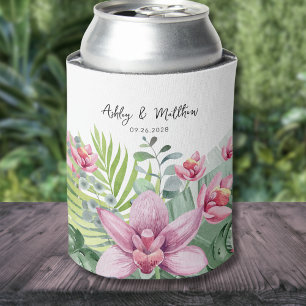 Porta-lata Casamento de Verão Praia Tropical
