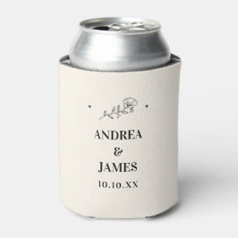 Porta-lata Casamento elegante