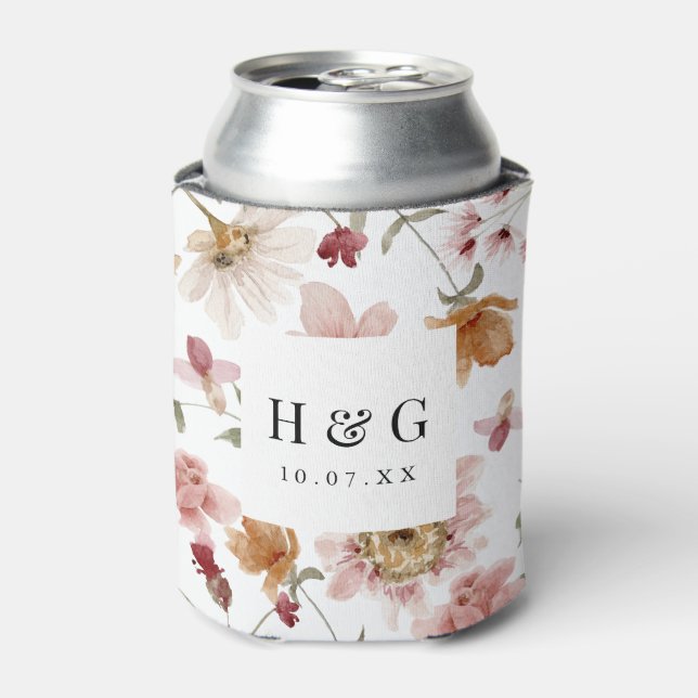 Porta-lata Casamento Floral (Can Front)
