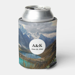 Porta-lata Casamento Fotográfico das Montanhas Alpinas Cênica