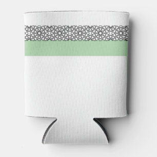 Porta-lata Casamento Geométrico Islâmico de Turquesa