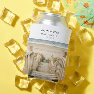 Porta-lata Casamento na praia leste Favorito à alfândega pode