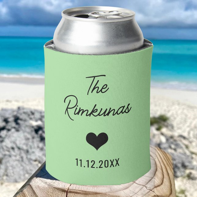 Porta-lata Casamento Personalizado Favorece suprimentos do Pa (Criador carregado)