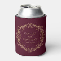 Casamento Quadro Floral Toile Borgonha Champagne