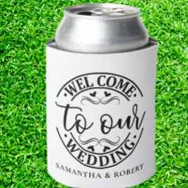 PORTA-LATA CASAMENTO SIMPLES DE BOAS-VINDAS