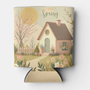 Porta-lata Casca com primavera
