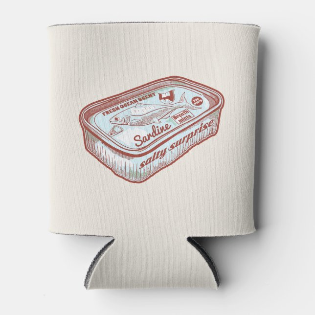 Porta-lata Cascas de hálito estranhas (Frente)