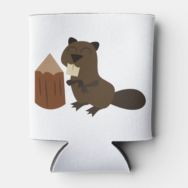 Porta-lata Castor (Frente)