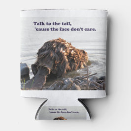 Porta-lata Castor Engraçado