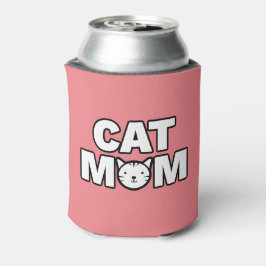 Porta-lata CAT MOM Can Cooler (Rosa)