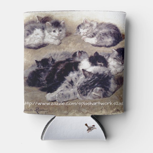 Porta-lata "Cat Nap" (Frente)