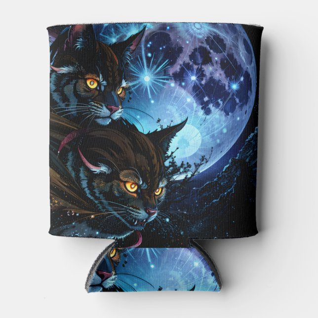 Porta-lata Cat Night (Frente)