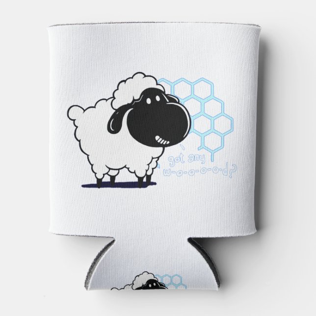 Porta-lata Catan Você Dá Madeira (Frente)