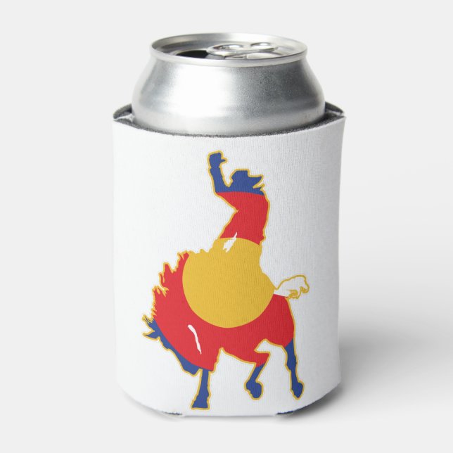 Porta-lata Caubói do Colorado Buckig Bronco (Can Front)