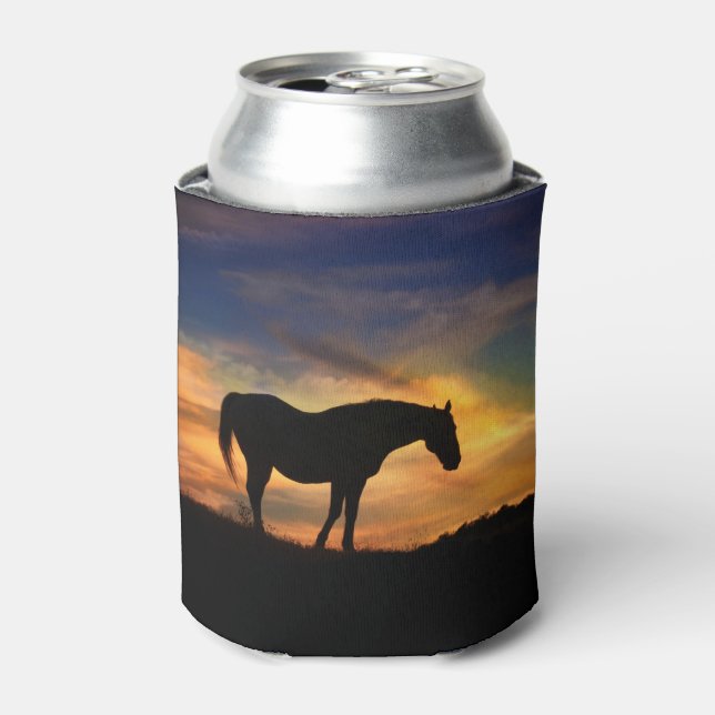 Porta-lata Cavalo Bonito e Céu do Sudoeste (Can Front)