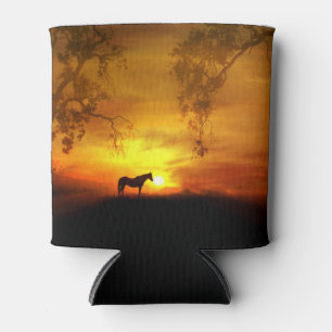 Porta-lata Cavalo bonito pode esfriar