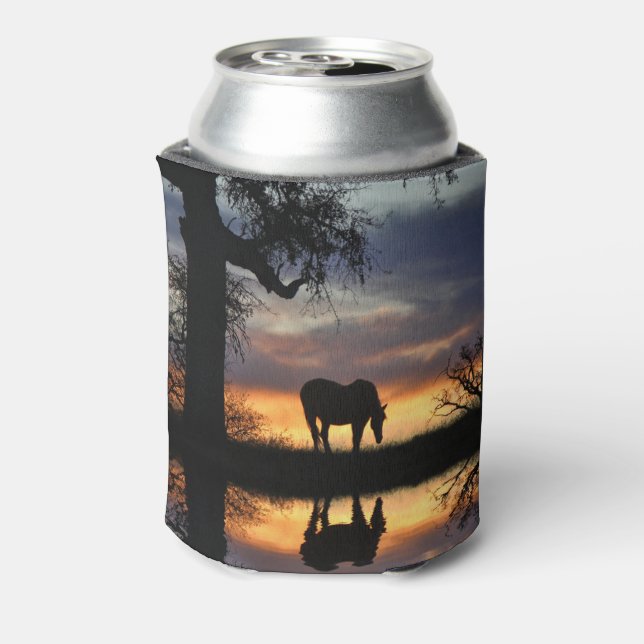 Porta-lata Cavalo e Água (Can Back)