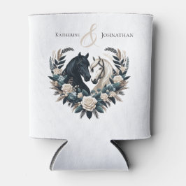 Porta-lata Cavalos de Casamento no Amor