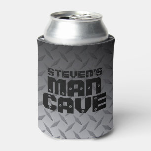 Porta-lata Caverna de Homem de Placa Diamante de Aço Persona