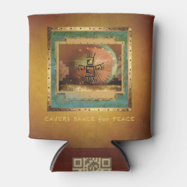 Porta-lata Cavers Dance for Peace Elegant Bronze Can Cooler a