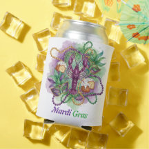 Celebração de Aquarela de Mardi Gras