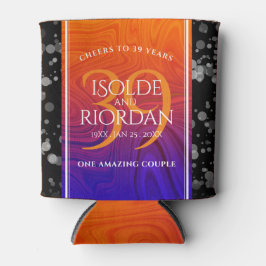 Porta-lata Celebração do 39º aniversário de casamento da Agat