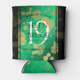 Porta-lata Celebração do aniversário de casamento do Elegante