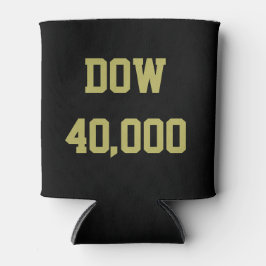 Porta-lata Celebração do mercado de ações da Dow 40000