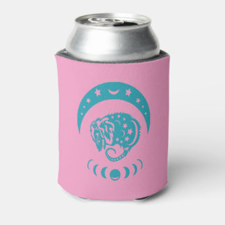 Porta-lata Celestial Crecente Lua Possum Whimsical Nature