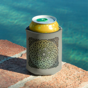 Porta-lata Celtic Knotwork Mandala Cooler