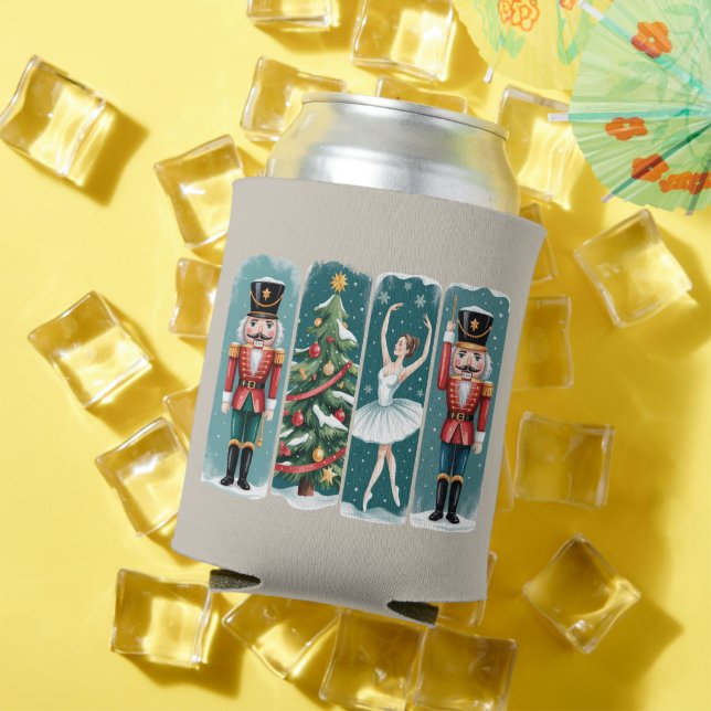 Porta-lata Cena de Natal do Balé Nutcracker (Verão in situ)