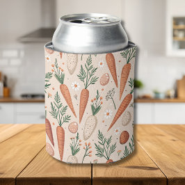 Porta-lata Cenouras Elegantes Antigas com Flores e Ovos Peque