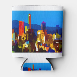 Porta-lata Centro Greenville Carolina do Sul Skyline