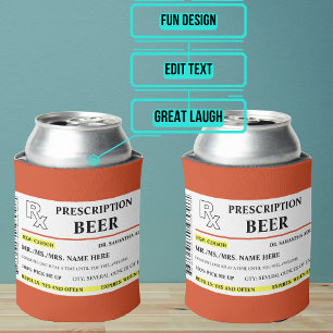 Porta-lata Cerveja de Prescrição