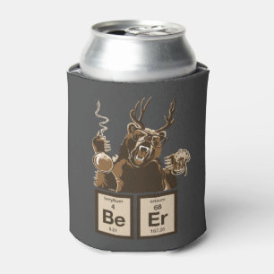 Porta-lata Cerveja descoberta urso da química