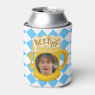 Porta-lata Cerveja engraçada mim foto do humor do bebendo